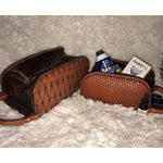 Leather Shave Kit/Make Up Kit - Accessories